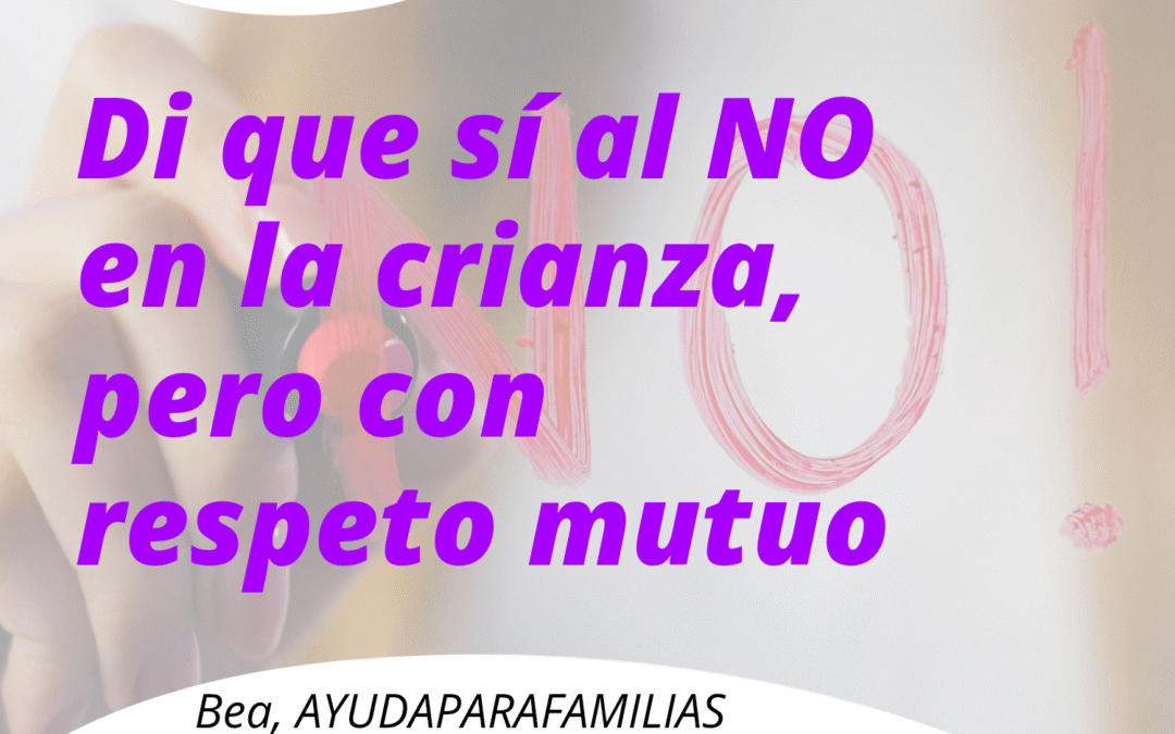 5 tips para decir “no” a los niños de forma respetuosa (y sin perder la calma)